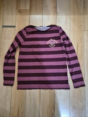 Girls Size 12 (I Think) Harry Potter Long-Sleeve Striped Top